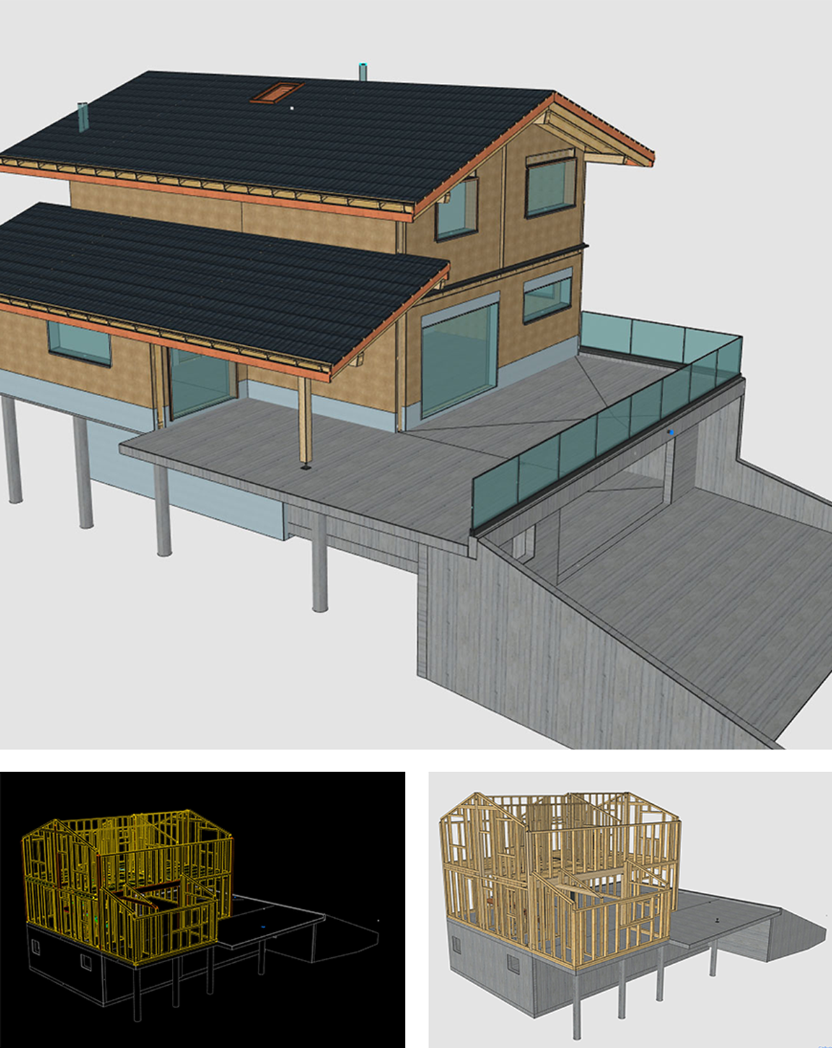 Cime Concept Bois Modelisation 3D 06